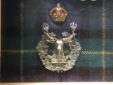 Gordon Highlander Officer's Cap Badge
