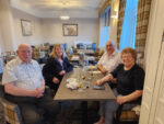 Dinner with Cousin Irene Robertson and her boyfriend George
