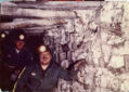 Those are Stott Timber Chuck Blocks Supporting the Coal Mine's Roof