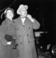 Leaving for their Honeymoon in 1955